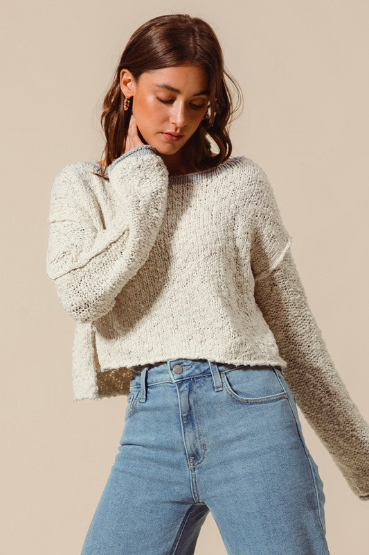 Cozy Chic Textured Knit Sweater